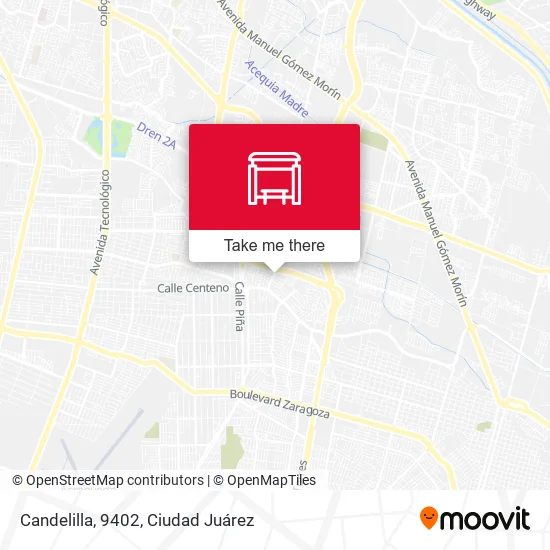 Mapa de Candelilla, 9402
