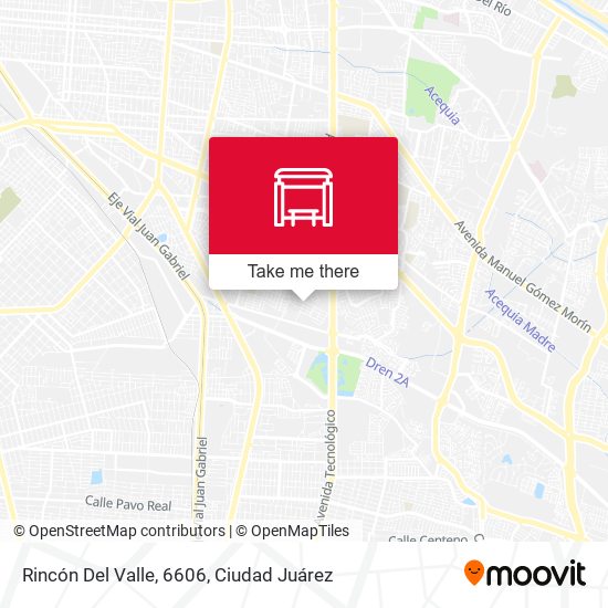 Mapa de Rincón Del Valle, 6606