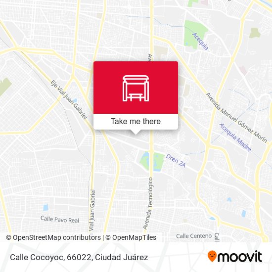 Calle Cocoyoc, 66022 map