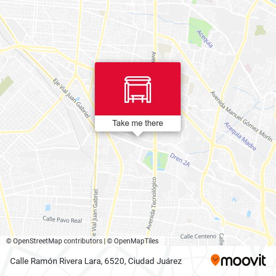 Calle Ramón Rivera Lara, 6520 map