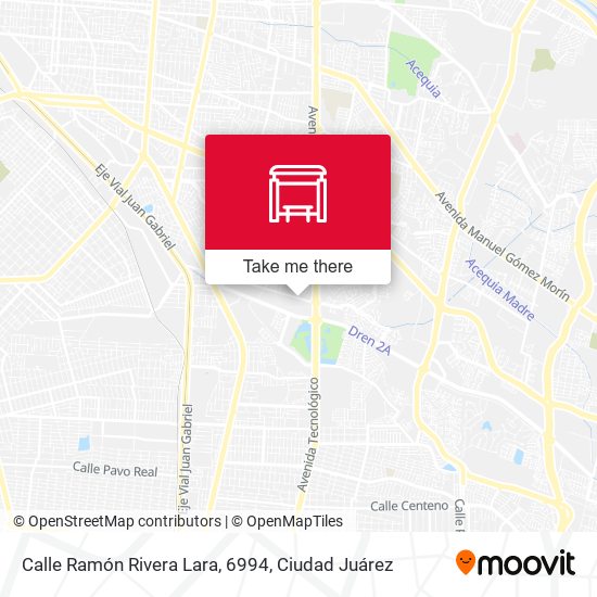 Calle Ramón Rivera Lara, 6994 map