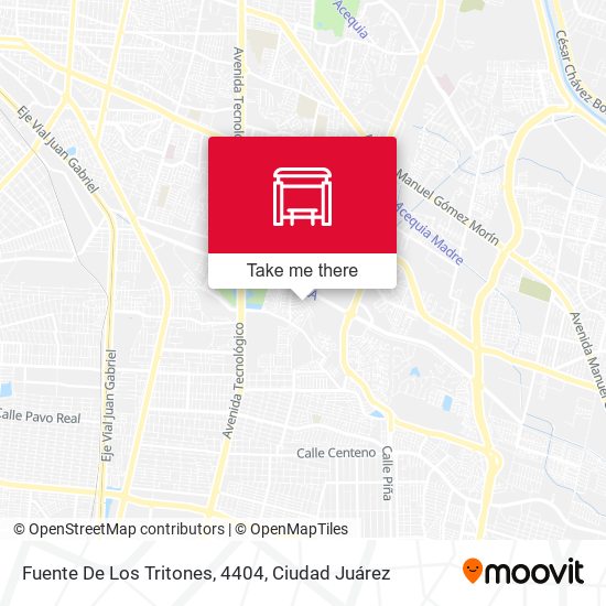 Fuente De Los Tritones, 4404 map