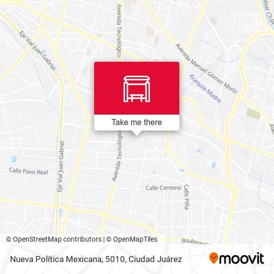 Nueva Política Mexicana, 5010 map