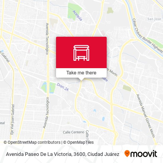 Avenida Paseo De La Victoria, 3600 map