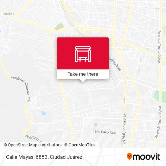 Calle Mayas, 6853 map