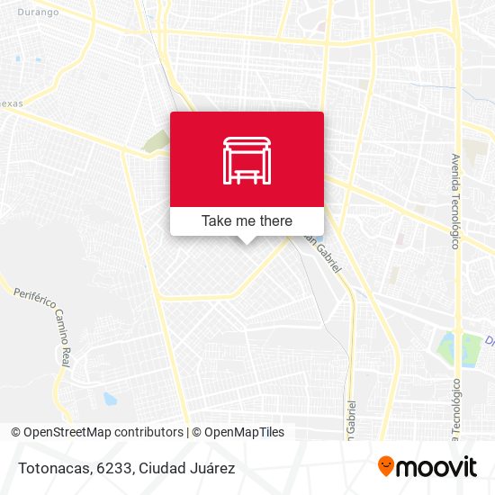 Mapa de Totonacas, 6233