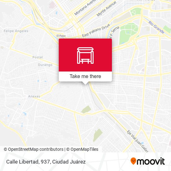 Calle Libertad, 937 map