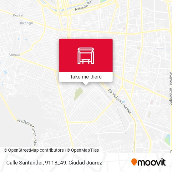 Mapa de Calle Santander, 9118_49