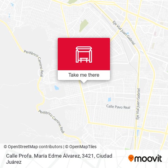 Calle Profa. María Edme Álvarez, 3421 map