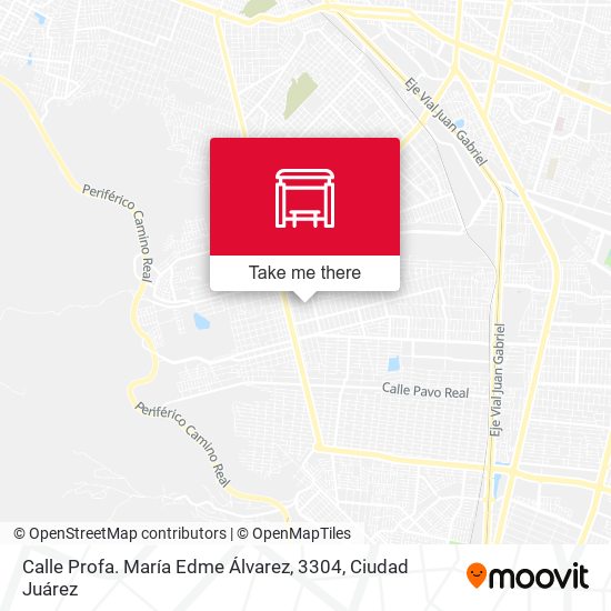 Calle Profa. María Edme Álvarez, 3304 map