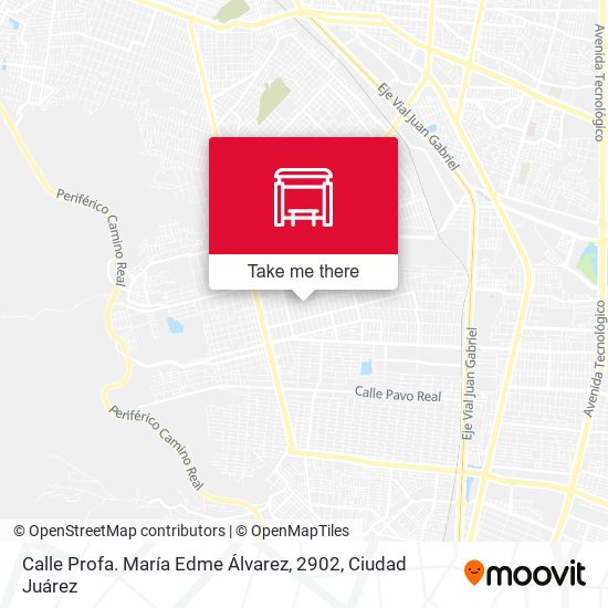 Calle Profa. María Edme Álvarez, 2902 map