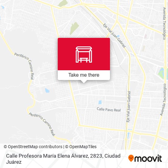 Calle Profesora María Elena Álvarez, 2823 map