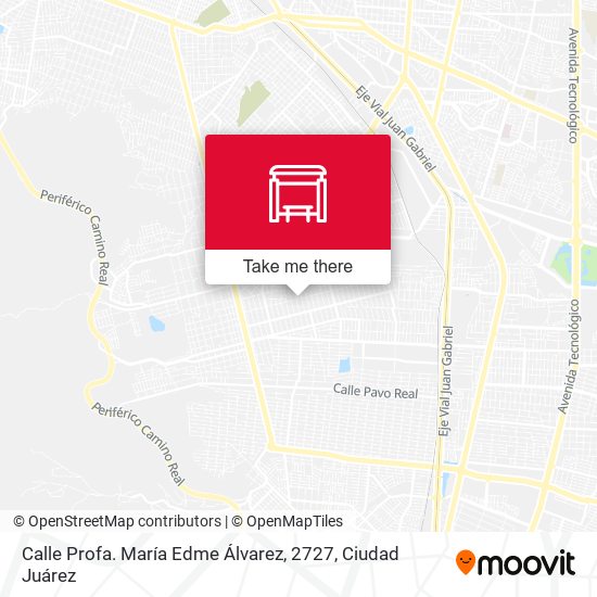 Calle Profa. María Edme Álvarez, 2727 map