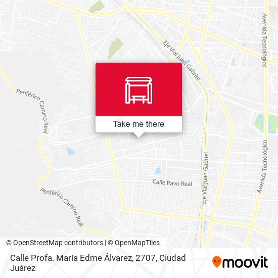 Calle Profa. María Edme Álvarez, 2707 map