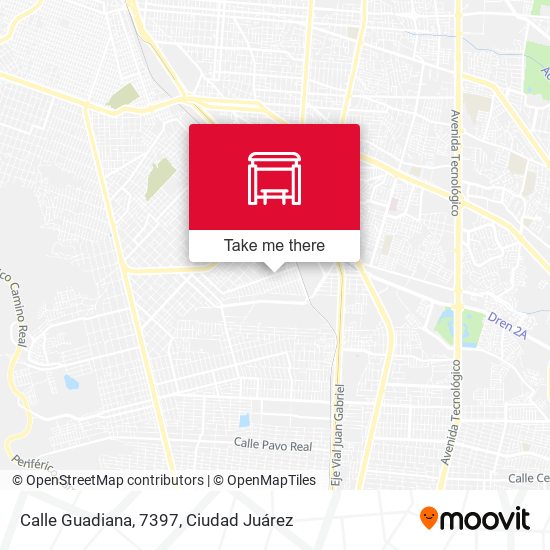 Calle Guadiana, 7397 map