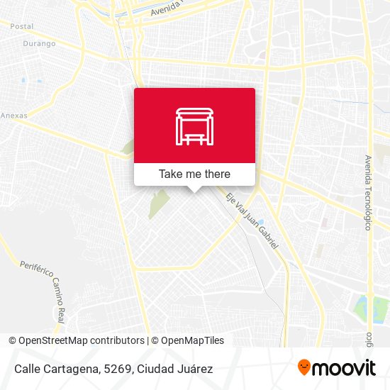 Calle Cartagena, 5269 map