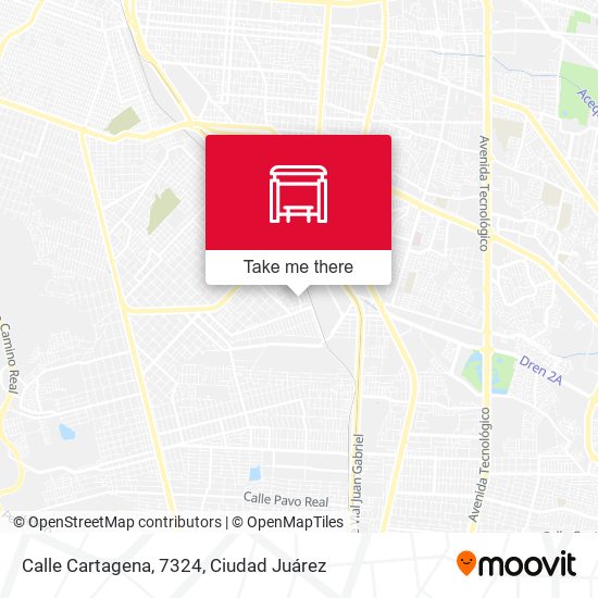 Calle Cartagena, 7324 map