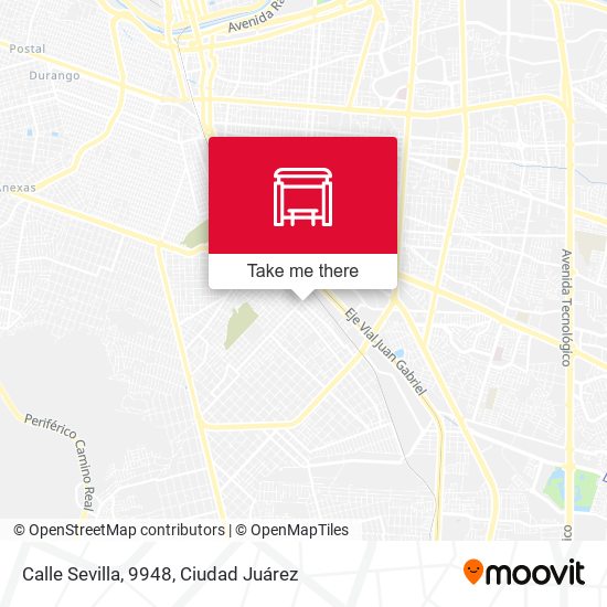Calle Sevilla, 9948 map