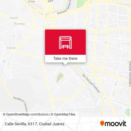 Calle Sevilla, 4317 map