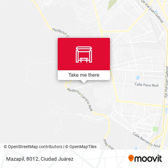 Mazapil, 8012 map