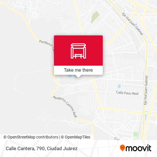 Calle Cantera, 790 map