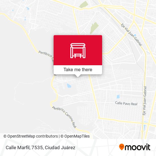Mapa de Calle Marfil, 7535