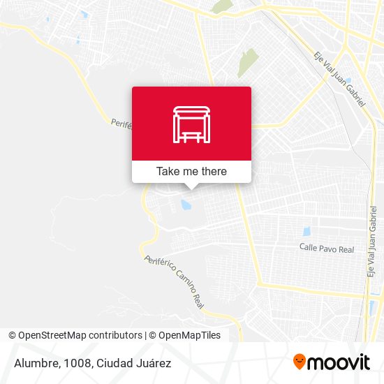 Alumbre, 1008 map