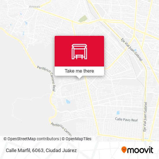 Calle Marfil, 6063 map