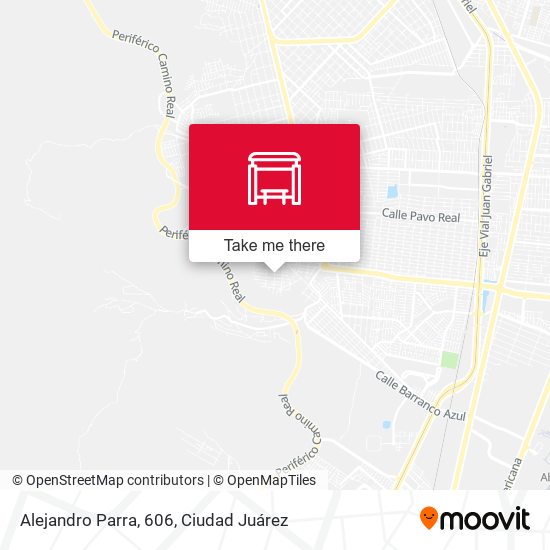 Alejandro Parra, 606 map