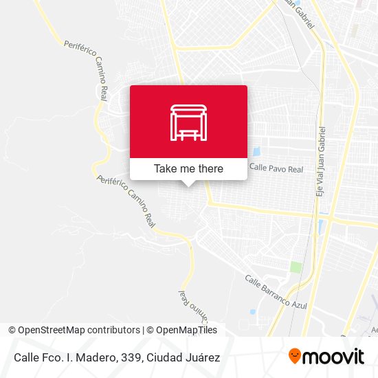 Mapa de Calle Fco. I. Madero, 339