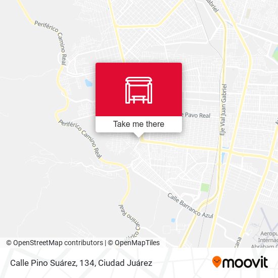 Calle Pino Suárez, 134 map