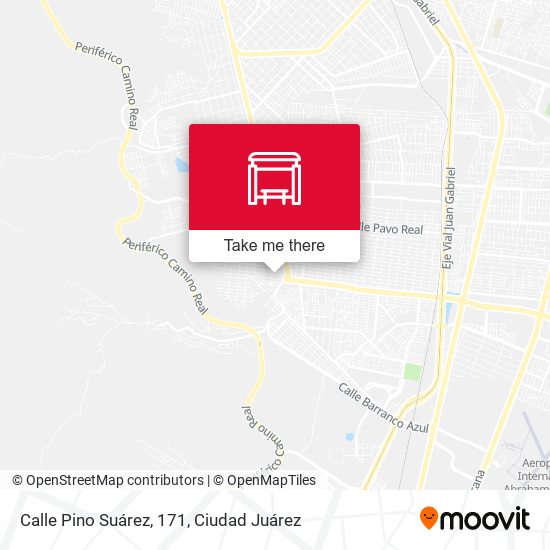 Calle Pino Suárez, 171 map