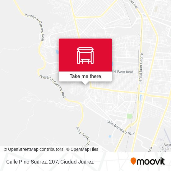 Calle Pino Suárez, 207 map