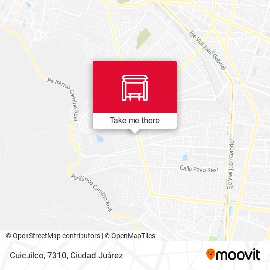 Cuicuilco, 7310 map