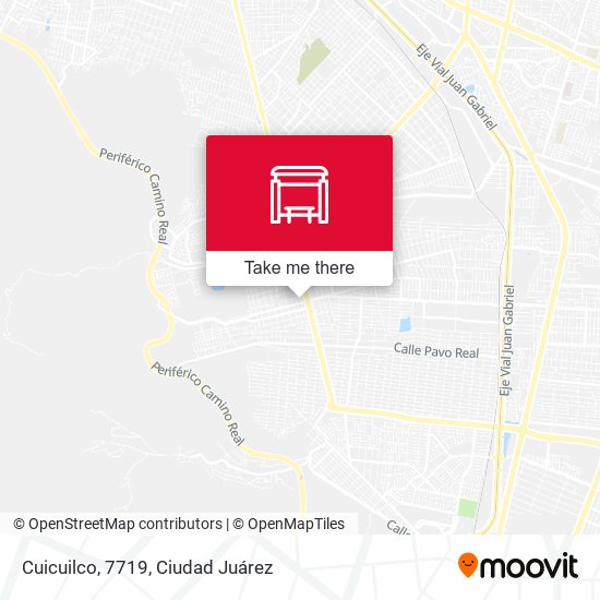 Cuicuilco, 7719 map
