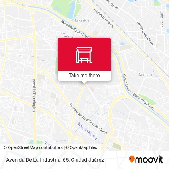 Avenida De La Industria, 65 map