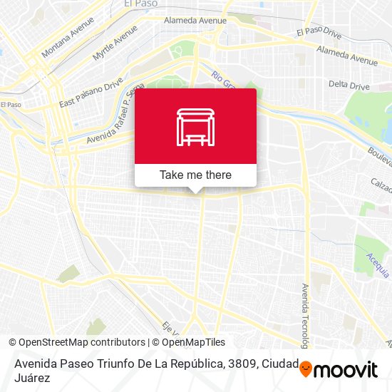 Avenida Paseo Triunfo De La República, 3809 map