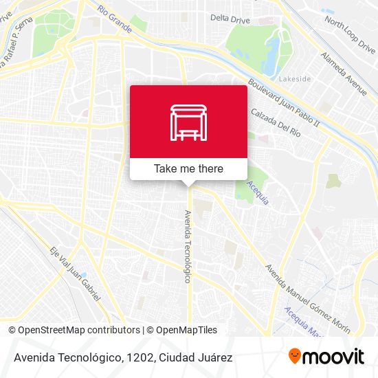 Avenida Tecnológico, 1202 map