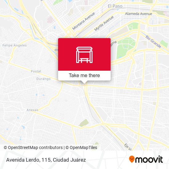Avenida Lerdo, 115 map