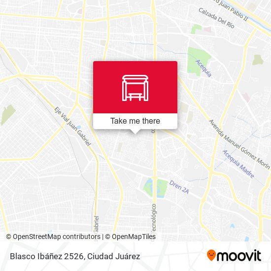 Blasco Ibáñez 2526 map