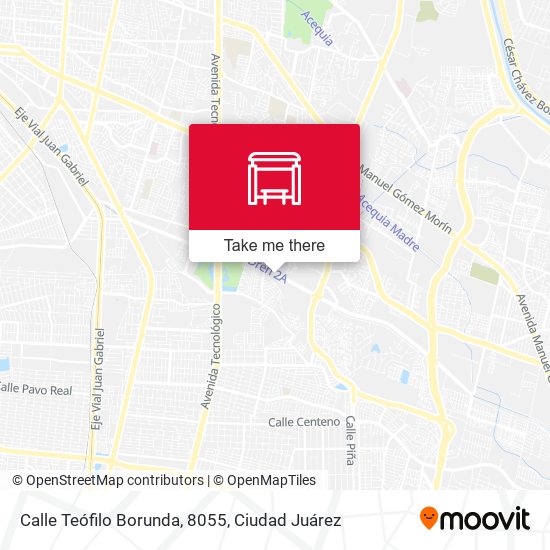 Calle Teófilo Borunda, 8055 map