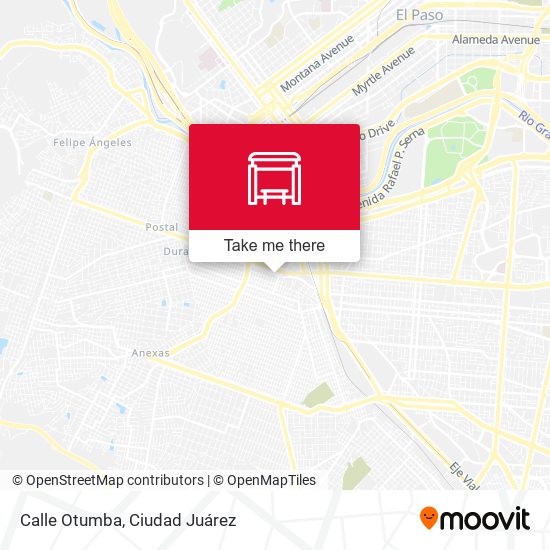 Calle Otumba map