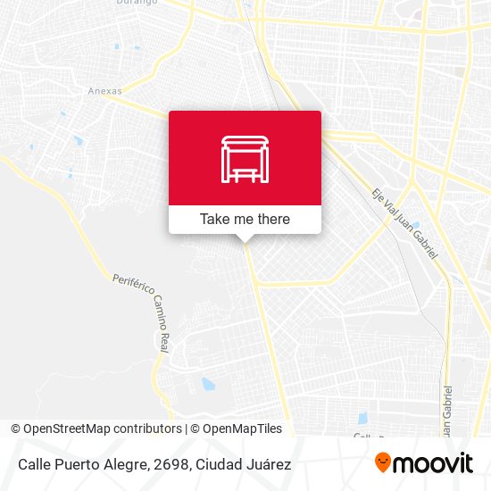 Mapa de Calle Puerto Alegre, 2698