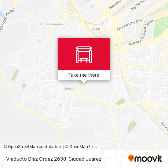Mapa de Viaducto Díaz Ordaz 2630