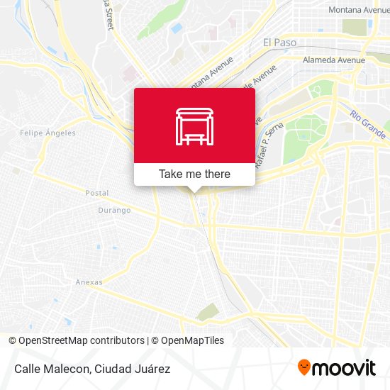 Calle Malecon map