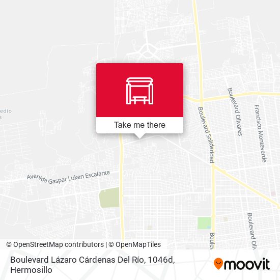 Boulevard Lázaro Cárdenas Del Río, 1046d map