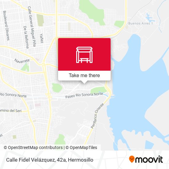 Calle Fidel Velázquez, 42a map
