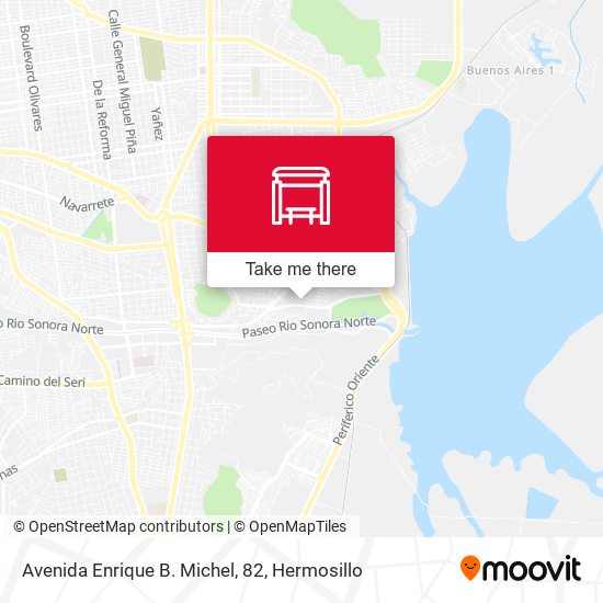Avenida Enrique B. Michel, 82 map