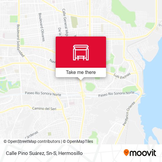 Calle Pino Suárez, Sn-S map