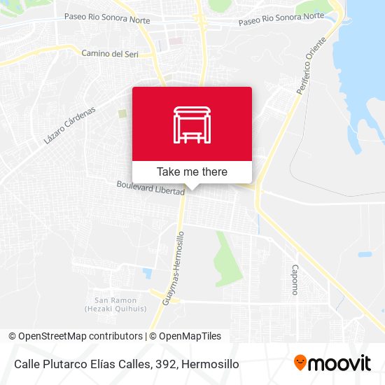 Calle Plutarco Elías Calles, 392 map